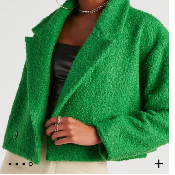 NWT Faux Sherpa Coat - Picture 2 of 5